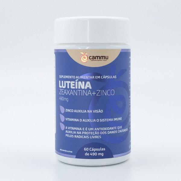 Imagem de Luteína - 60 cápsulas de 490 mg - ZEAXANTINA