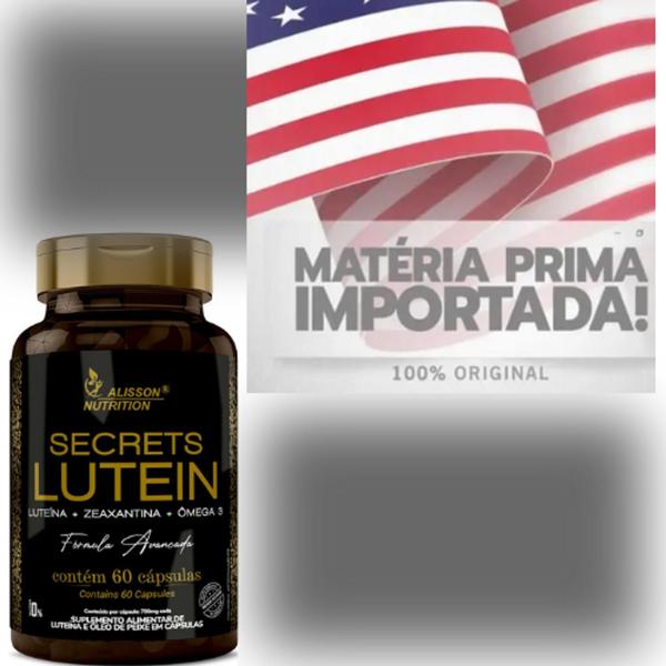 Imagem de Luteína + Zeaxantina + Ômega 3 Secrets Lutein 3x60 Cápsulas - Alisson Nutrition