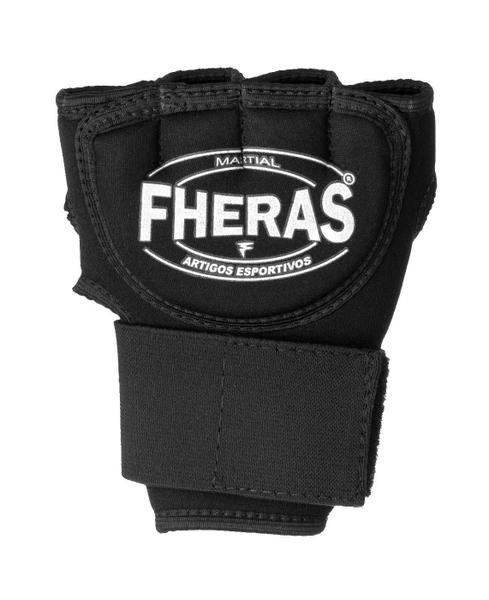 Luva Bandagem Ultra Rápida Boxe Muay Thai Preto Fheras Imagem de Luva Bandagem Ultra Rápida Boxe Muay Thai Preto Fheras
