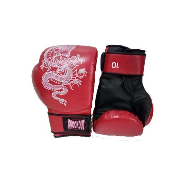 Imagem de Luva Boxe Dragão Knockout - Vermelho - 10