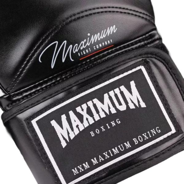 Imagem de Luva Boxe E Muay Thai Kickboxing Classic Black Maximum