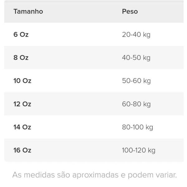 Imagem de Luva Boxe e Muay Thai Tradicional com Bandagem de Algodão Elástica