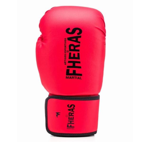 Imagem de Luva Boxe Muay Thai Tradicional com Caneleira Free Style Fheras