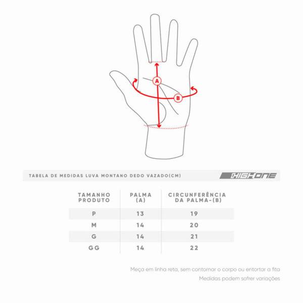 Imagem de Luva Ciclismo Bike Mtb Montano Dedo Vazado High One