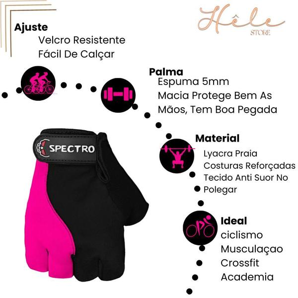 Imagem de Luva Ciclismo Confortavel Cores Masculina Feminina Oferta