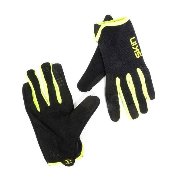 Imagem de Luva Ciclismo Dedo Longo Skin Sport Flat-Amarelofluor-Gg