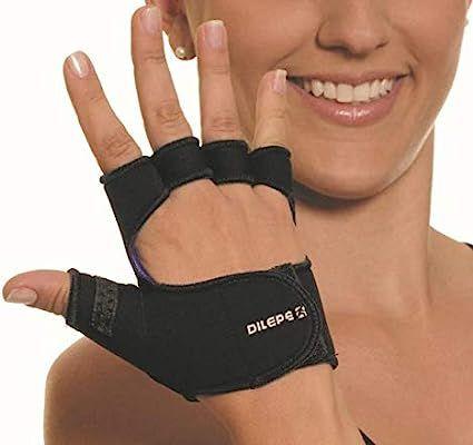 Luva Com Polegar Neoprene Preta - DE385 - DILEPÉ Imagem de Luva Com Polegar Neoprene Preta - DE385