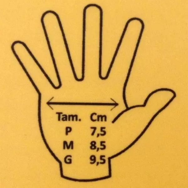 Imagem de Luva com Proteção Solar FPS 50 e Raios UV 