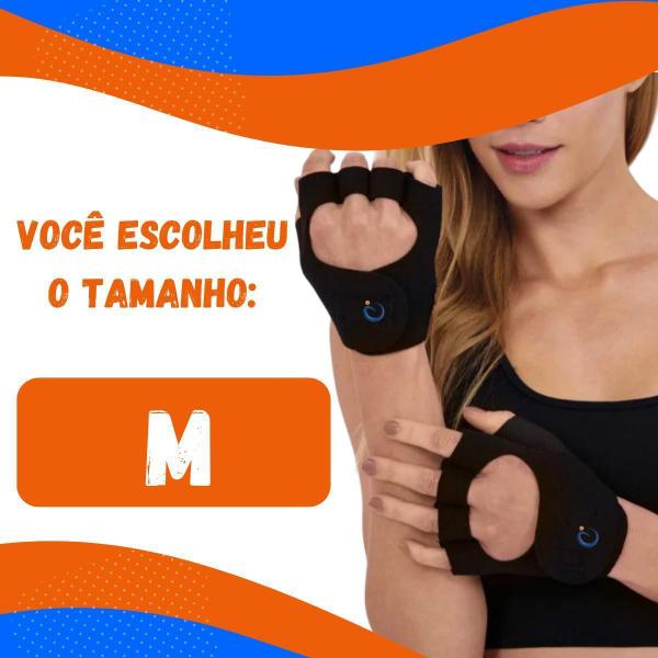 Imagem de Luva De Academia Feminina Masculina Unissex Tamanho M