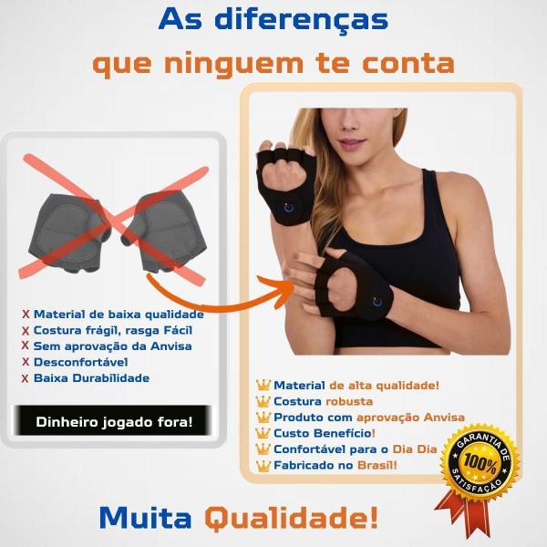 Imagem de Luva De Academia Feminina Masculina Unissex Tamanho P