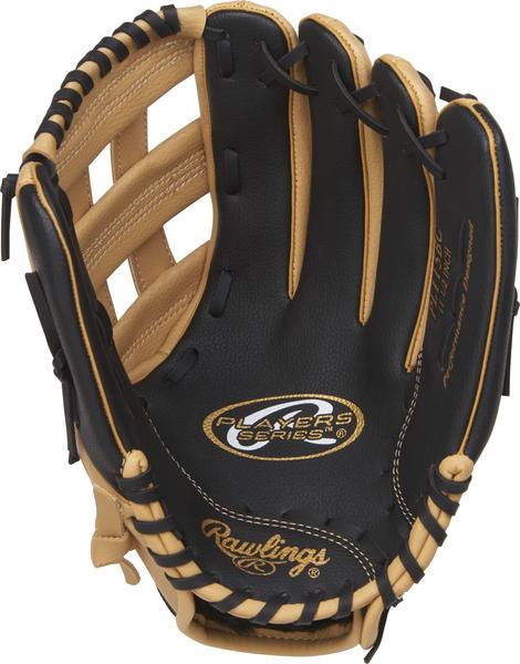 Imagem de Luva de Beisebol Rawlings Players Series - T-Ball e Juvenil 11.5"