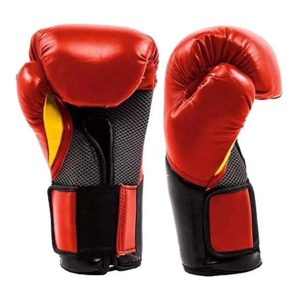 Imagem de Luva De Boxe E Muay Thai Everlast Elite 12 Oz Azul/Rosa