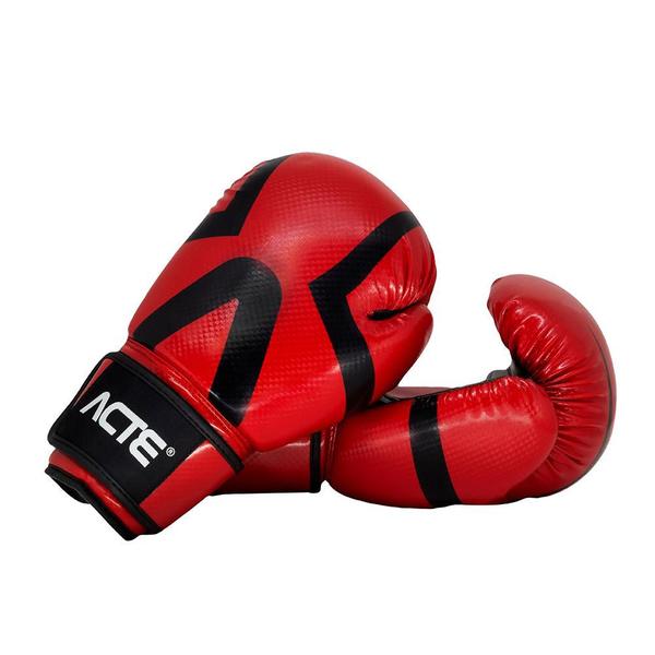 Imagem de Luva de Boxe e Muay Thai Premium , Vermelho, Tam 16oz, P16-16, Acte Sports