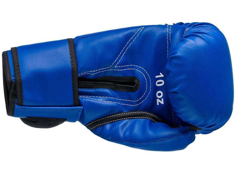 Imagem de Luva de Boxe Muay Thai MMA 08oz Azul Fheras