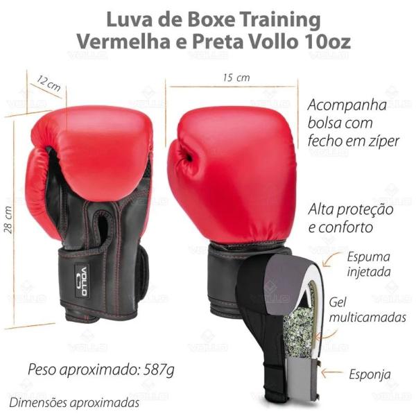 Imagem de Luva De Boxe Muay Thai Trainning