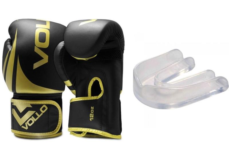 Imagem de Luva de Boxe/Muay Thai Vollo + Protetor Bucal Simples