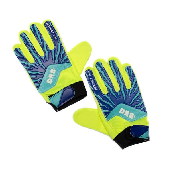 Imagem de Luva de Goleiro Infantil First Rocket 3.0 Amarelo/Azul