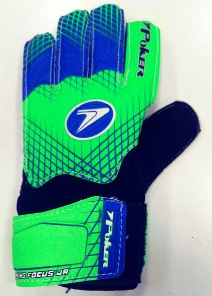 Luva De Goleiro Poker Focus Training Jr - Verde/Preto Imagem de Luva De Goleiro Poker Focus Training Jr - Verde/Preto