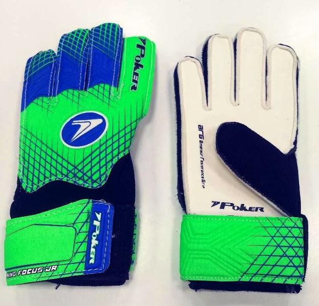 Luva De Goleiro Poker Focus Training Jr - Verde/Preto Imagem de Luva De Goleiro Poker Focus Training Jr - Verde/Preto