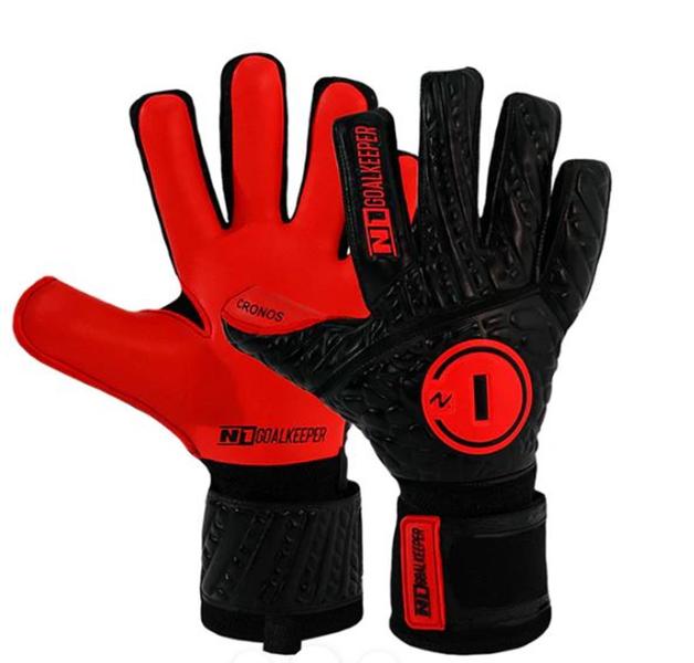 Imagem de LUVA DE GOLEIRO PROFISSIONAL N1 CRONOS RED 2.0 + Meia Antiderrapante- Envio Mesmo DIA 