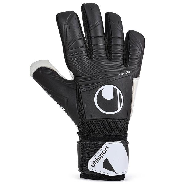 Imagem de Luva de Goleiro Uhlsport Soft HN Preto e Branco - Adulto