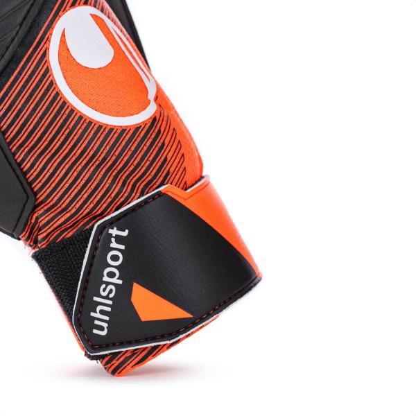 Imagem de Luva de Goleiro Uhlsport Starter Resist+ Preto e Laranja - Adulto