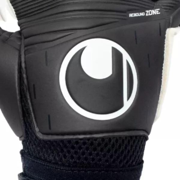 Imagem de Luva De Goleiro Uhlsport Supersoft HN Preto e Branco Luva De Goleiro Uhlsport Supersoft Profissional T09 preta