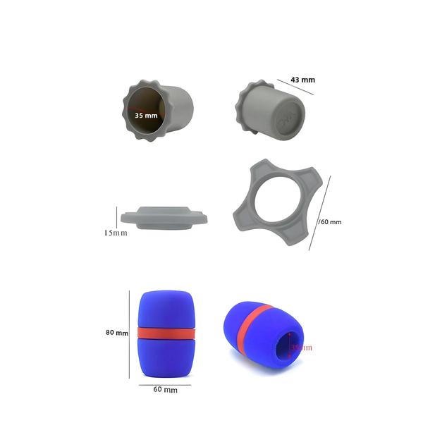 Imagem de Luva De Microfone De Silicone Anti-rolamento Suporte Portátil Sem Fio Para Anel De Proteção De