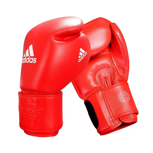 Imagem de Luva de Muay Thai adidas Couro Red Pro Thai