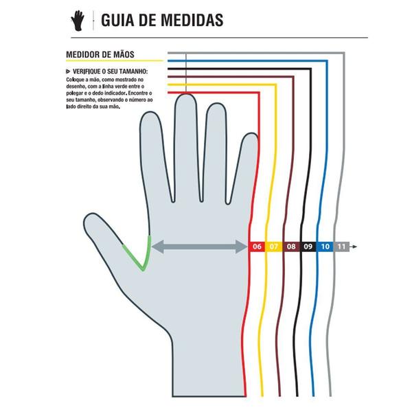 Imagem de Luva de Poliéster com Revestimento Nitrílico Cinza Tamanho 09 - G DeltaPlus