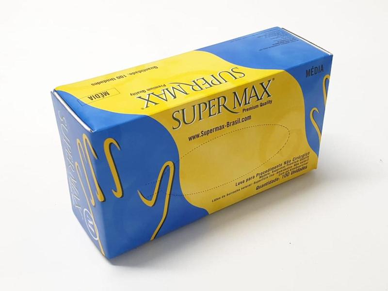 Imagem de Luva de procedimento latex supermax