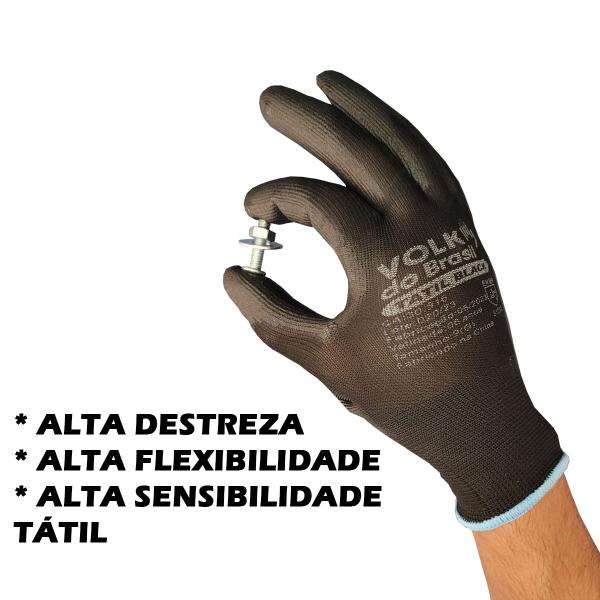 Imagem de Luva de Segurança Multitato Banhada em PU P/ Precisão