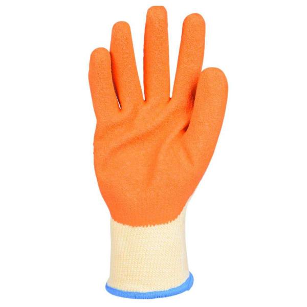 Imagem de Luva de Segurança Tricotada Com Latex OrangeFlex Tam-9 Kalipso