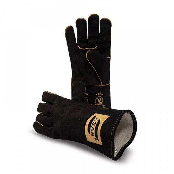 Luva De Soldagem Heavy Duty Black Esab Imagem de Luva De Soldagem Heavy Duty Black Esab