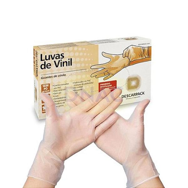 Imagem de Luva de Vinil para Procedimentos Não Cirúrgicos sem Pó Descarpack