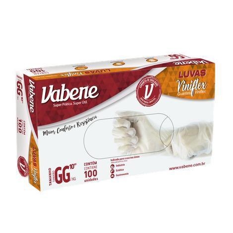 Luva descartavel viniflex gg 100un vabene Imagem de Luva descartavel viniflex gg 100un vabene