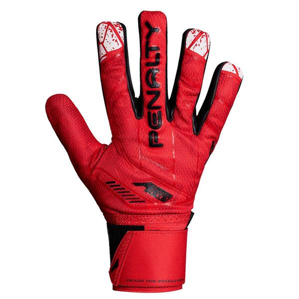 Imagem de Luva Goleiro Penalty Delta Fit Training X - Vermelho