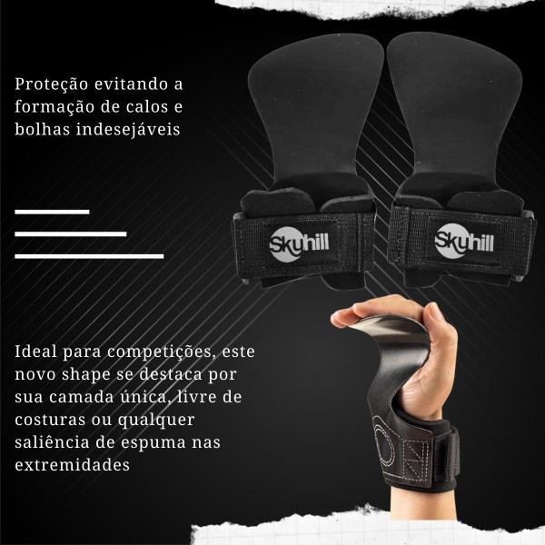 Imagem de Luva Hand Grip Skyhill Cf  Com Corda Segmentada