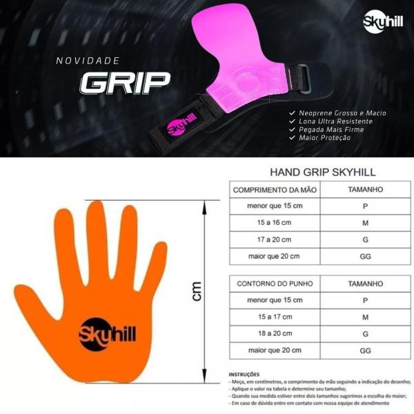 Imagem de Luva Hand Grip Skyhill Competition