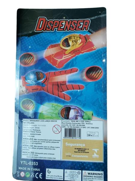 Luva Homem Aranha Luz E Som Lança Discos Vingadores - Kotobukiya Imagem de Luva Homem Aranha Luz E Som Lança Discos Vingadores