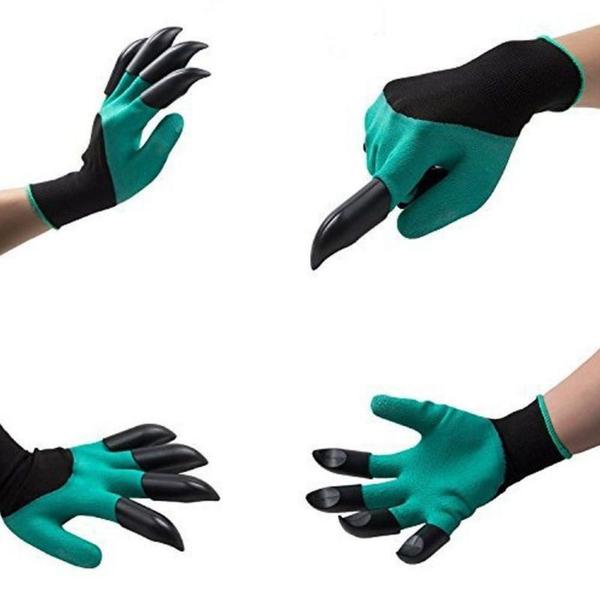 Imagem de Luva Jardim Cavar Jardinagem Garden Genie Gloves