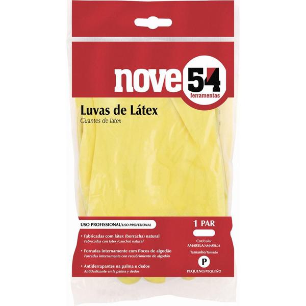 Luva látex m amarela com forro ca13336 - Nove54 Imagem de Luva látex m amarela com forro ca13336 - Nove54
