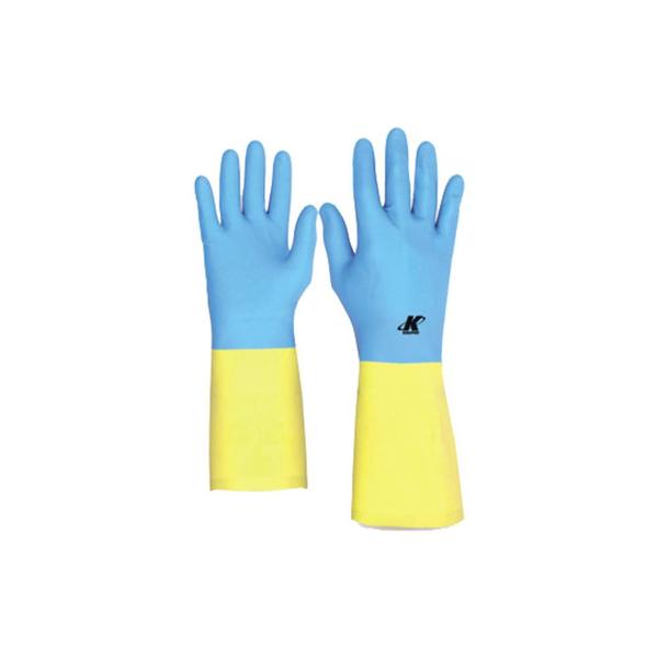 Imagem de Luva Látex Neoprex Azul  Amarelo T/M - Kalipso