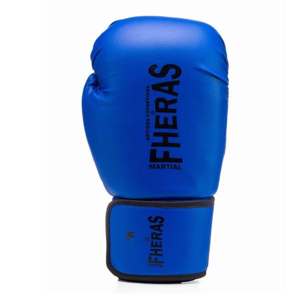 Imagem de Luva Muay Thai Boxe Kit com Bandagem E Protetor Bucal Original Fheras