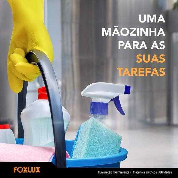 Imagem de Luva multiuso látex foxlux - tamanho extra grande ( 10 ) - ca 40.342 - kit c/6