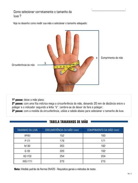 Imagem de Luva Nitrilica Cano Longo Danny Resistência Química 46cm XG