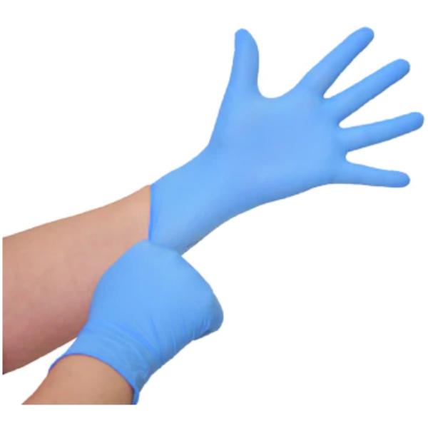 Luva Nitrílica Medix - Azul - Tamanho G - Caixa com 100 unidades Imagem de Luva Nitrílica Medix - Azul - Tamanho G - Caixa com 100 unidades