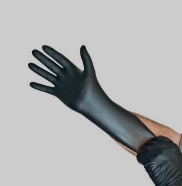 Luva Nitrílica Para Tatuador, Tattoo, Estúdio De Tatuagem e Estética Cor Preta Tam. G Profissional - TALGE Imagem de Luva Nitrílica Para Tatuador, Tattoo, Estúdio De Tatuagem e Estética Cor Preta Tam. G Profissional