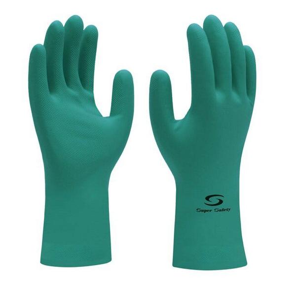 Luva Nitrílica Super Safety Nitrogreen CA 33334 Imagem de Luva Nitrílica Super Safety Nitrogreen CA 33334