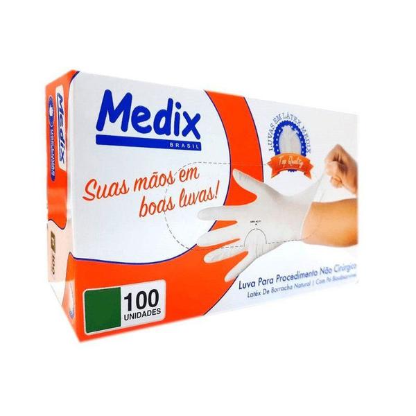 Imagem de Luva P Latex Com Po - Medix